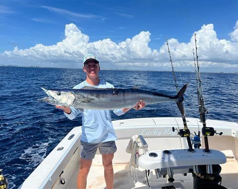 A man on a fishing boat