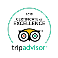 2019 Trip Advisor Certificate of Excellence