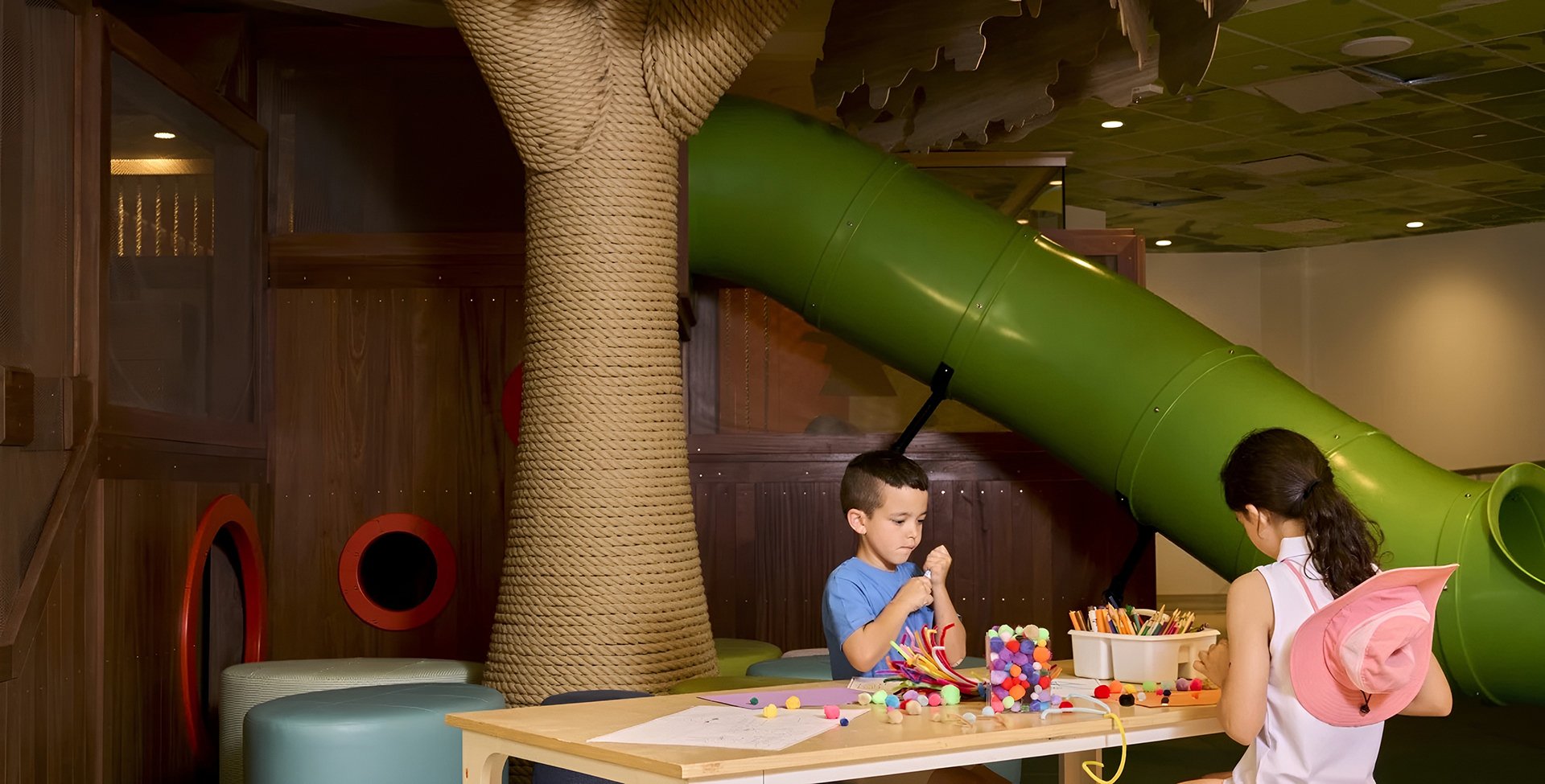 Kids at the Banyan Buddies Play Area